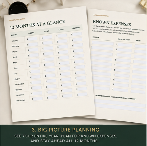 From Broke to Bougie monthly budgeting and bill planning preview