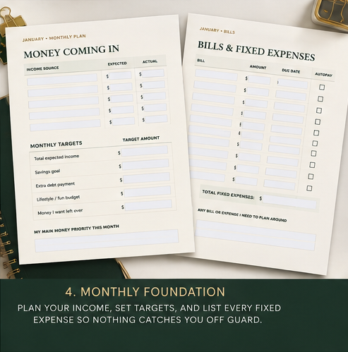 From Broke to Bougie spending, savings, and financial tracking preview